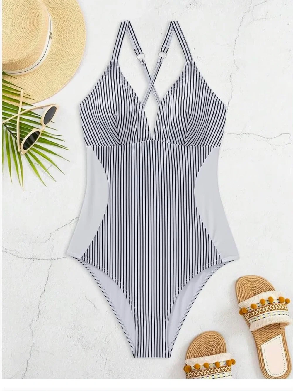 SUUKSESS Women Slimming Tummy Control One Piece Swimsuit Sexy Bathing Suit
